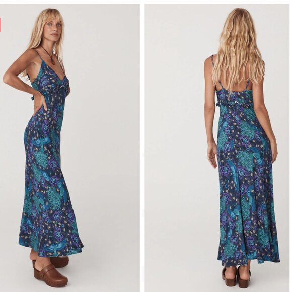 Spell and the gypsy Boheme Buss Slip Dress Size S - Picture 2 of 7